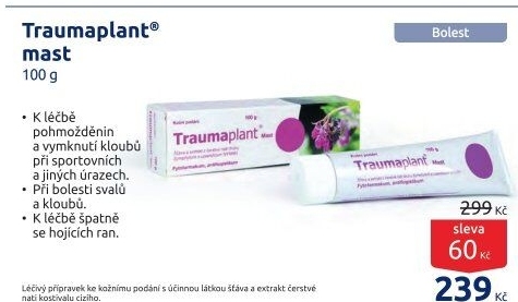 Mast na pohmožděniny Traumaplant