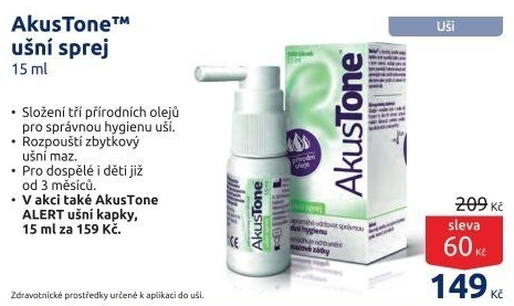 Sprej ušní AkusTone