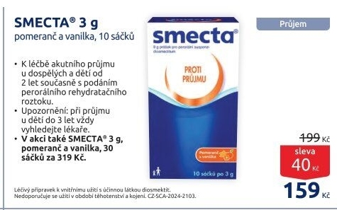 Suspenze proti průjmu Smecta