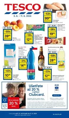 akční leták Tesco 5.6.2024-11.6.2024