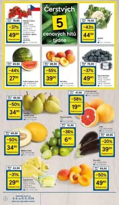 akční leták Tesco 5.6.2024-11.6.2024