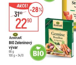 Bujon bio Alnatura