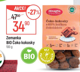 Kokosky Biopekárna Zemanka