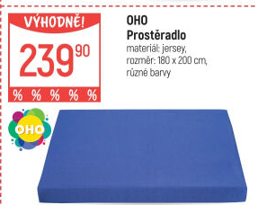 Prostěradlo OHO