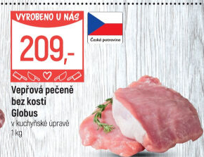 Vepřová pečeně bez kosti Globus