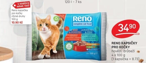 Kapsičky pro kočky Reno
