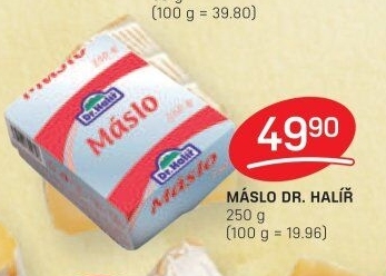 Máslo Dr.Halíř
