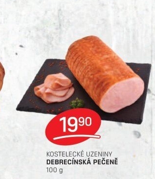 Pečeně debrecínská Kostelecké uzeniny