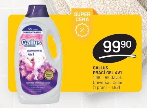 Prací gel Gallus