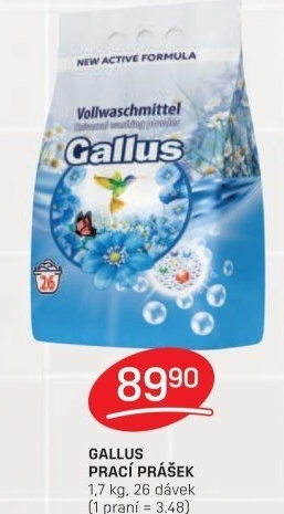 Prací prášek Gallus