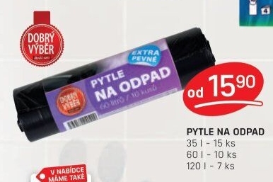 Pytle na odpadky Dobrý Výběr