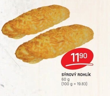 Rohlík se sýrem