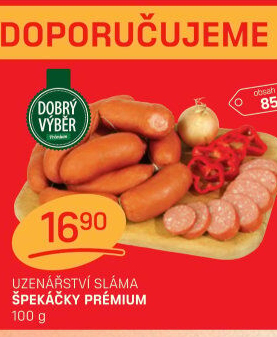 Špekáčky premium Dobrý Výběr