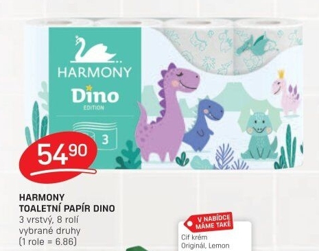 Toaletní papír 3vrstvý Kids Harmony