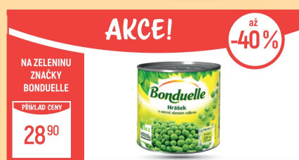Hrášek Bonduelle