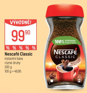 Instantní káva Nescafé Classic