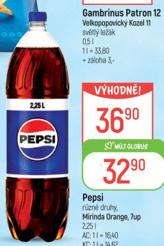 Limonáda Pepsi