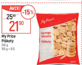 Piškoty My Price