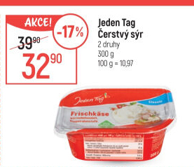 Sýr čerstvý Jeden Tag