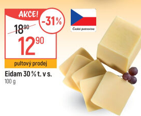 Sýr Eidam 30%
