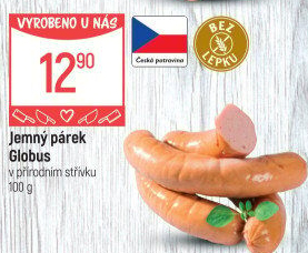 Párky jemné Globus