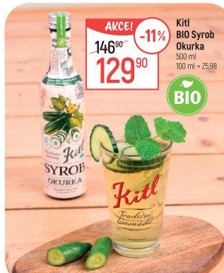 Sirup bio Kitl Syrob