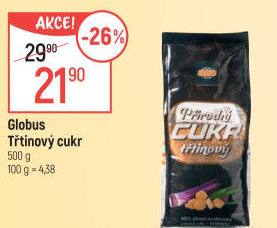 Třtinový cukr Globus