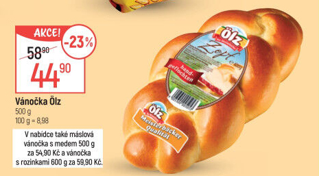 Vánočka Ölz