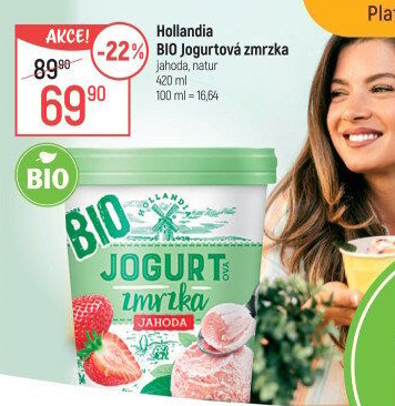 Zmrzlina v kelímku bio Zmrzka Hollandia