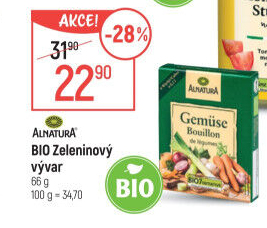 Bujon bio Alnatura