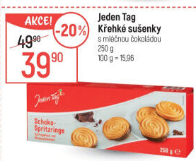 Sušenky křehké Jeden Tag