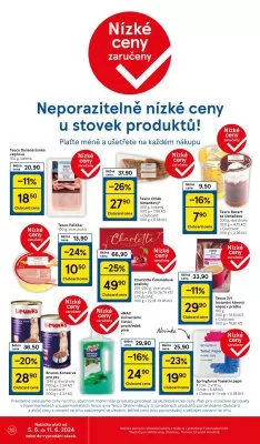 akční leták Tesco 5.6.2024-11.6.2024