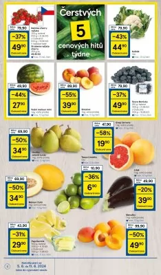 akční leták Tesco 5.6.2024-11.6.2024