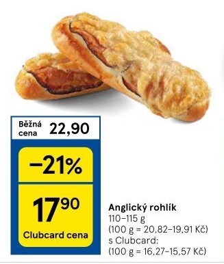 Anglický rohlík