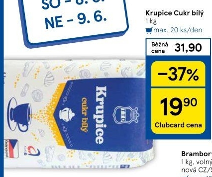 Cukr krupice TTD