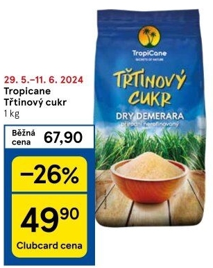 Cukr třtinový TropiCane