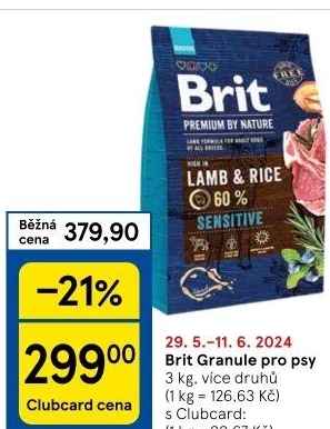 Granule pro psy Premium Brit