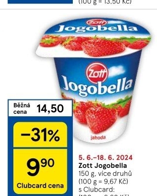 Jogurt Jogobella Zott