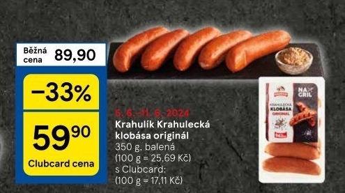 Krahulecká klobása Krahulík
