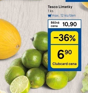 Limety Tesco