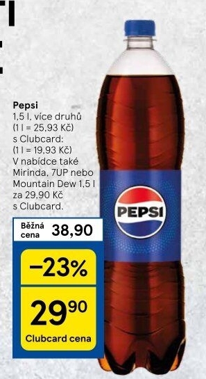 Limonáda Pepsi