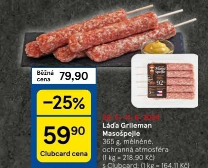 Masošpejle Láďa Grileman Kostelecké uzeniny