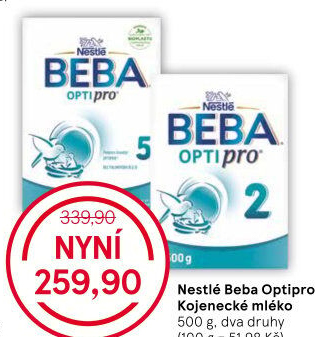 Mléčná výživa Beba Optipro Nestlé