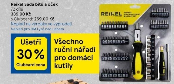 Sada bitů a oček Reikel