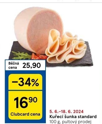 Šunka kuřecí standard