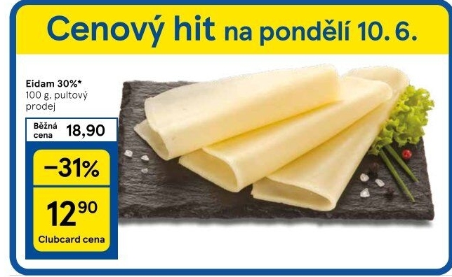 Sýr Eidam 30%