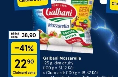 Sýr Mozzarella Galbani
