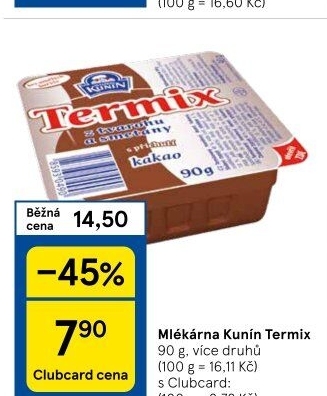 Termix Mlékárna Kunín