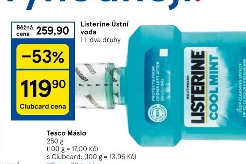 Ústní voda Listerine