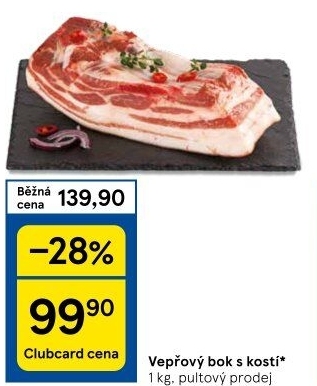 Vepřový bok s kostí